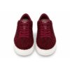Emanuelle vee sneakers donna bordeaux in tessuto bouclÉ