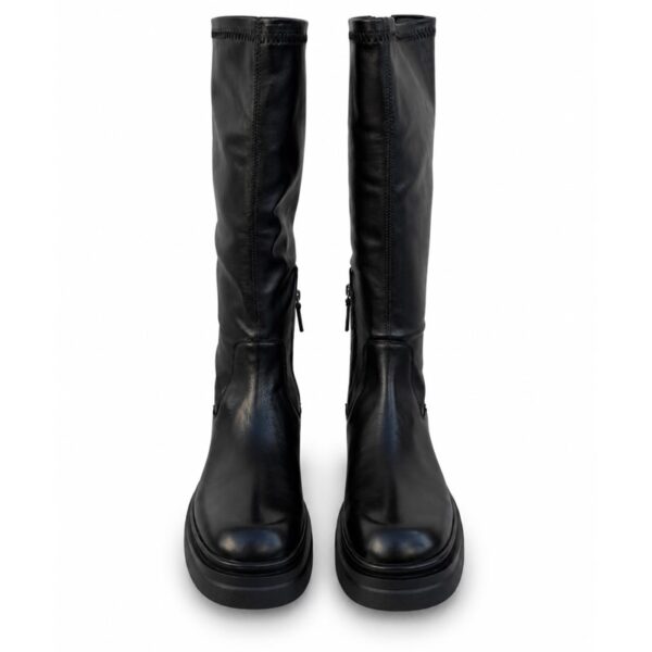 810A4F8BDCA9E54AE19DEB8C2C273D52_ Stivali donna neri emanuelle vee con suola platform e fondo