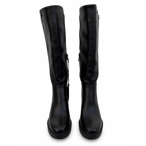 Ynot? stivali donna neri con tacco alto 9 cm e plateau