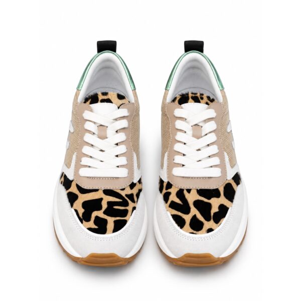 STAR FEET Sneakers Donna Beige, Bianche e Animalier