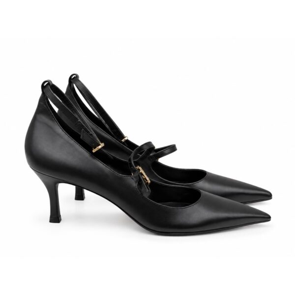 9F85163557CB9F921CB5B33DCA5A8ECF_ GaudÌ dÉcolletÉ donna con cinturini nude e nero