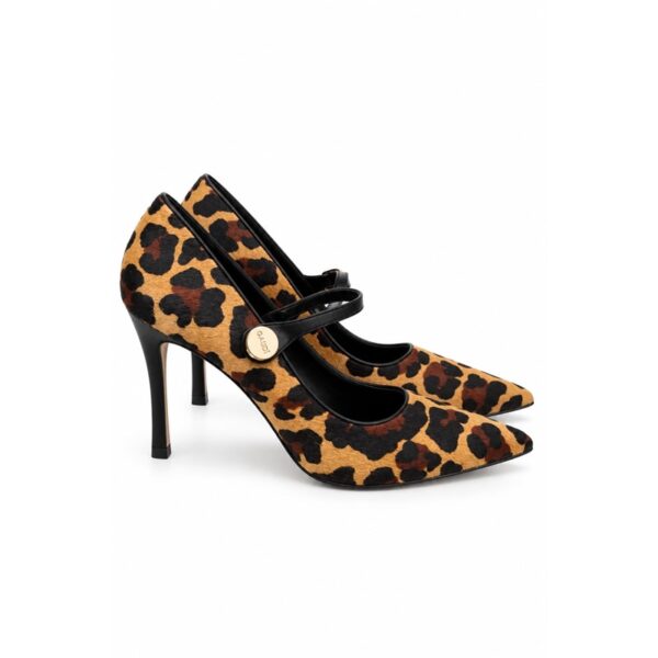 GaudÌ dÉcolletÉ donna animalier leopardate con cinturino all