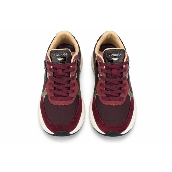 Guardiani sneakers donna con zeppa alta