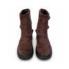 CB54A5AF046C84E8E084B4A76CE8F0DB_ 4us stivaletti donna marroni in camoscio con doppia fibbia e