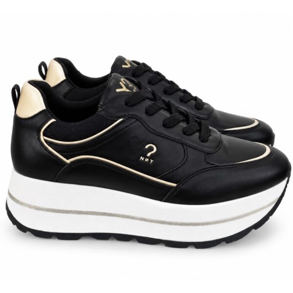 Ynot sneakers donna nere con platform alta  altezza 5 cm