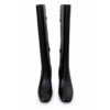 E8E091918E6796265AB210D60B2D8B8C_ Liu-jo stivali donna neri con tacco alto e fibbia argento
