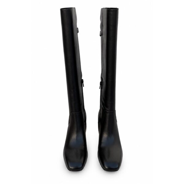 E8E091918E6796265AB210D60B2D8B8C_ Liu-jo stivali donna neri con tacco alto e fibbia argento