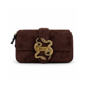 affb5845-6e5d-4d67-a02b-6a68136bb2f4 Just Cavalli Borsa Donna Marrone Effetto Scamosciato