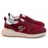 STAR FEET Sneakers Donna Bordeaux in Camoscio