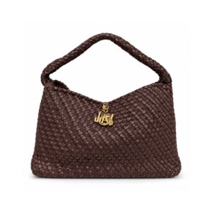 dce487f9-bb7d-4c8f-b9fb-6fca8104d72a Just Cavalli Borsa Donna Marrone Intrecciata