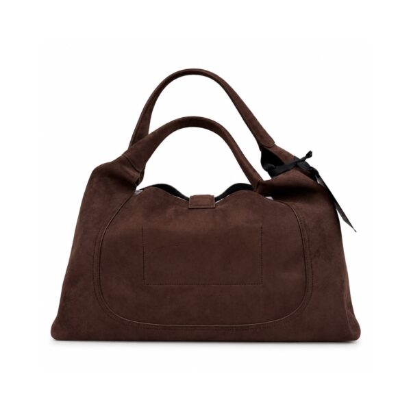 e27a254d-24b2-429c-84c8-0d0a79ad2adb Just Cavalli Borsa Donna a Spalla Marrone Effetto Scamosciato